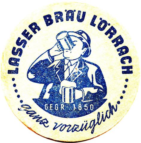 l�rrach l�-bw lasser rund 2ab (215-gegr 1850-blau)